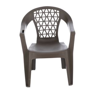 Adams Penza Low Back Stacking Chair Grey